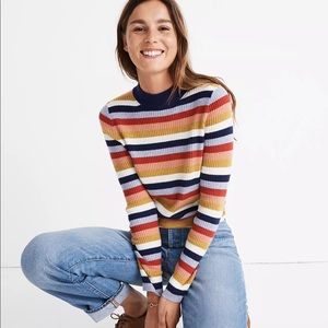Madewell Mockneck Pullover Sweater